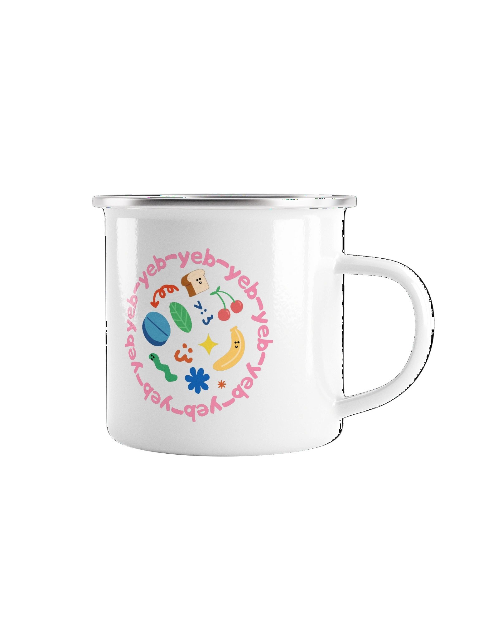 ✶ 2026, IT'S OK TO SIT ENAMEL MUG✶ product image (1)