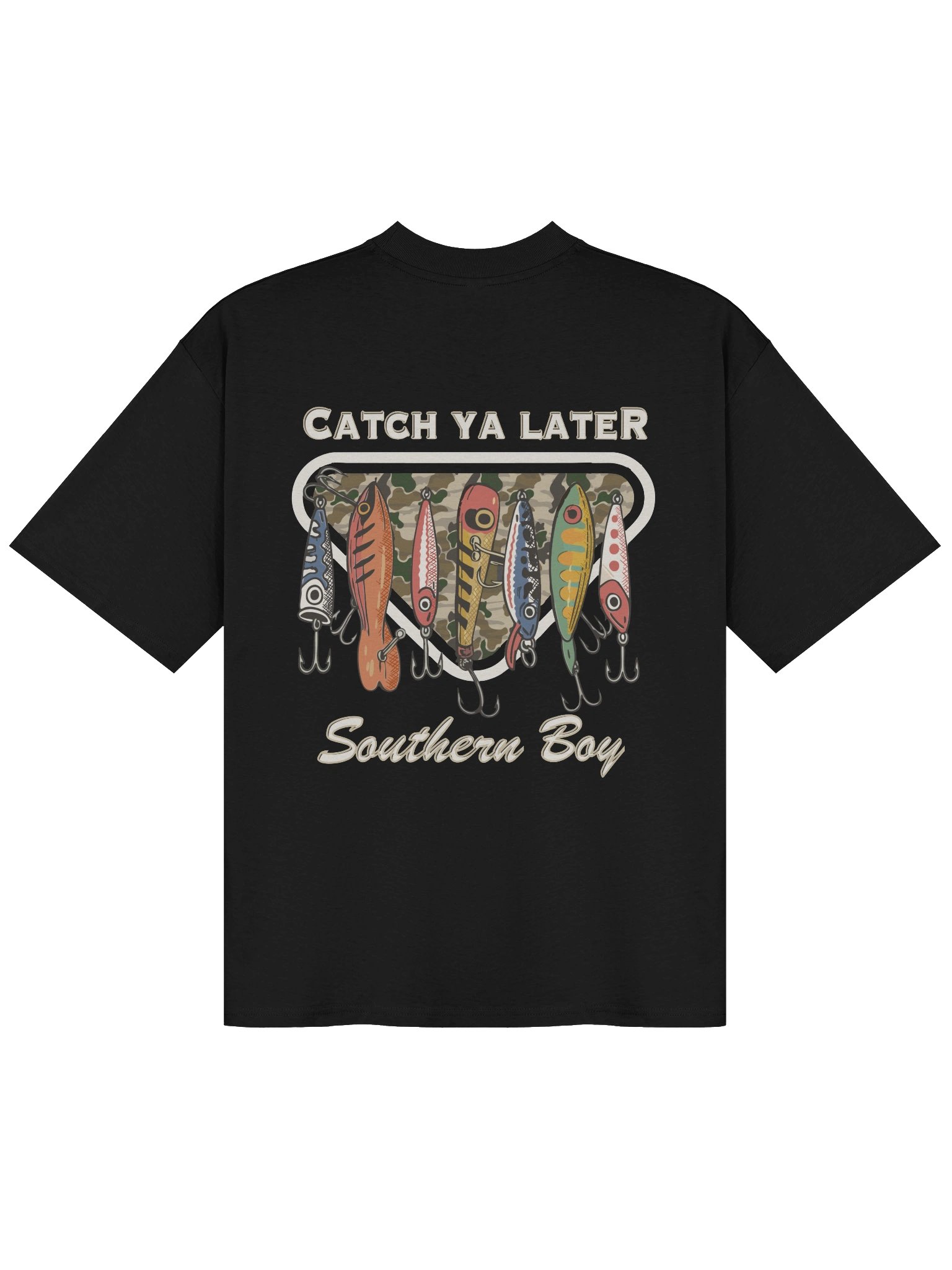 Southern Boy Fishing Lures Organic T-Shirt product image (5)