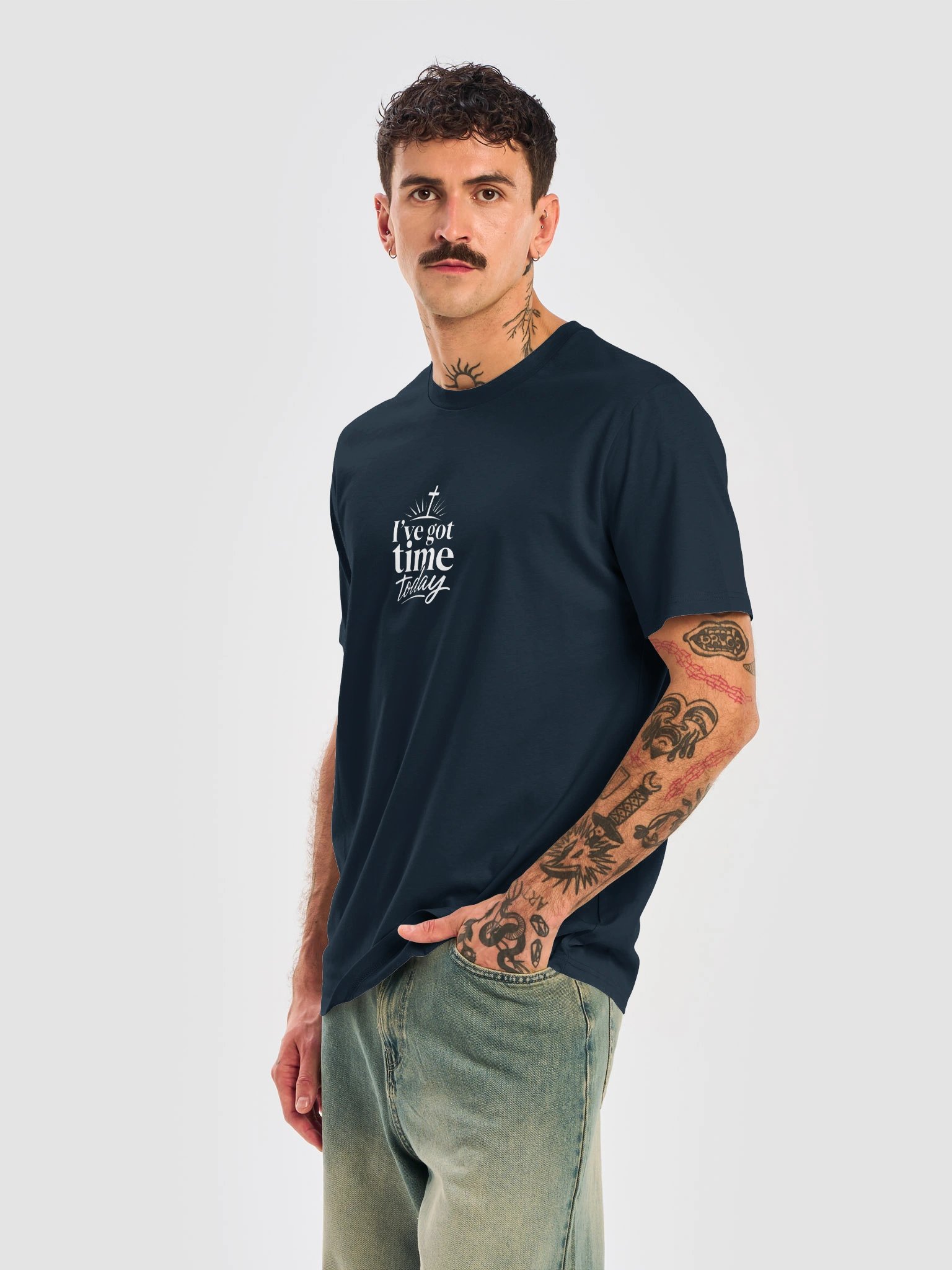 I've Got Time Today | Blue Tee product image (6)