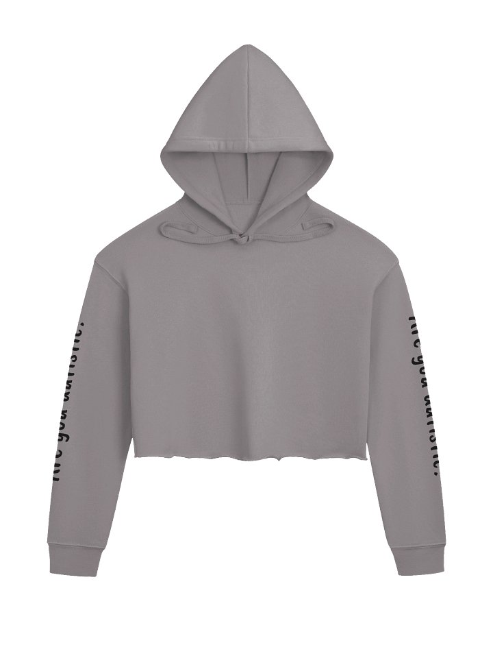 'Are you autistic?' Crop Hoodie product image (1)