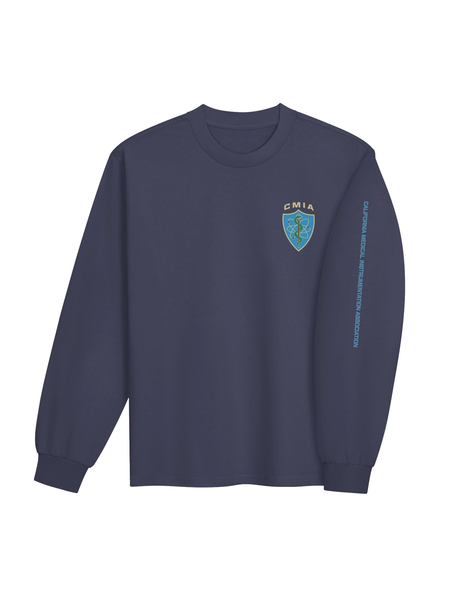 CMIA Premium Long Sleeve / Cyan Map — Color Logo product image (1)