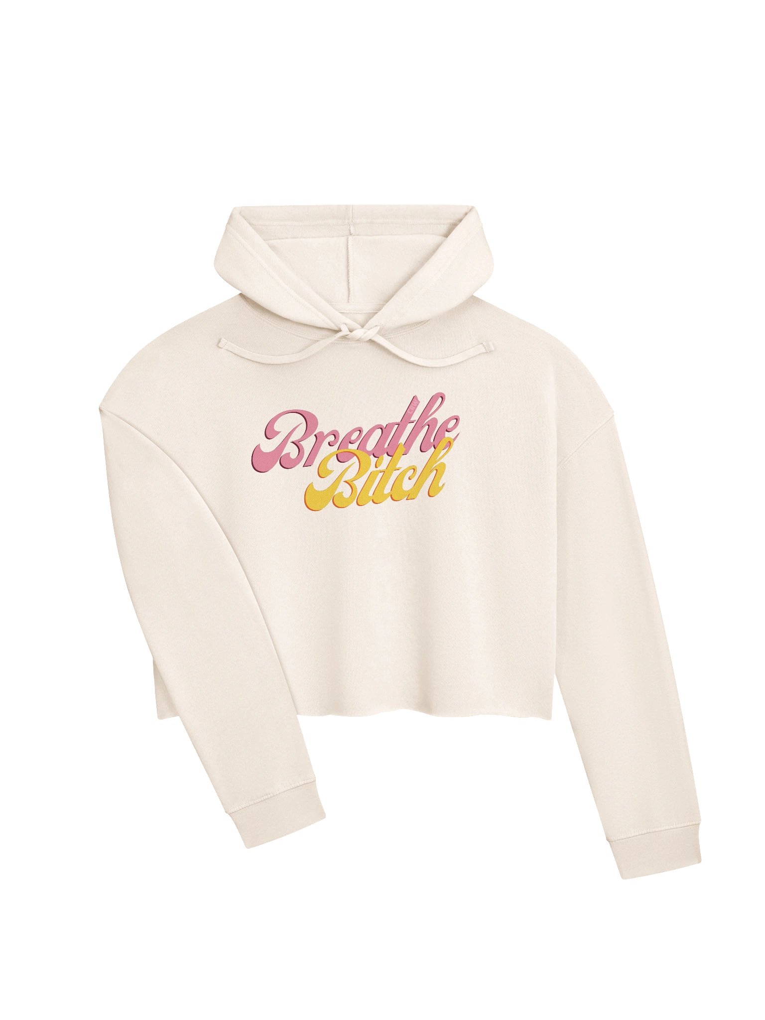 Friendly Reminder Crop Top Hoodie product image (3)