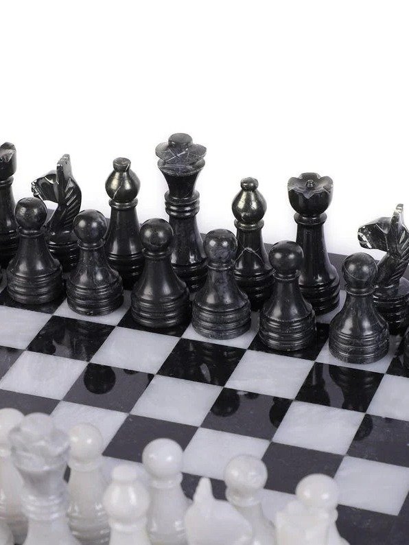 Chess Set Of Marble Made By Hand product image (5)