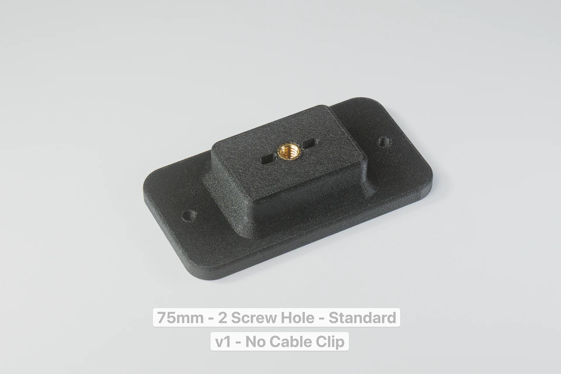 Veptor V1 - Portable Monitor VESA 1/4" Adapter 75mm, 2 Screw product image (2)