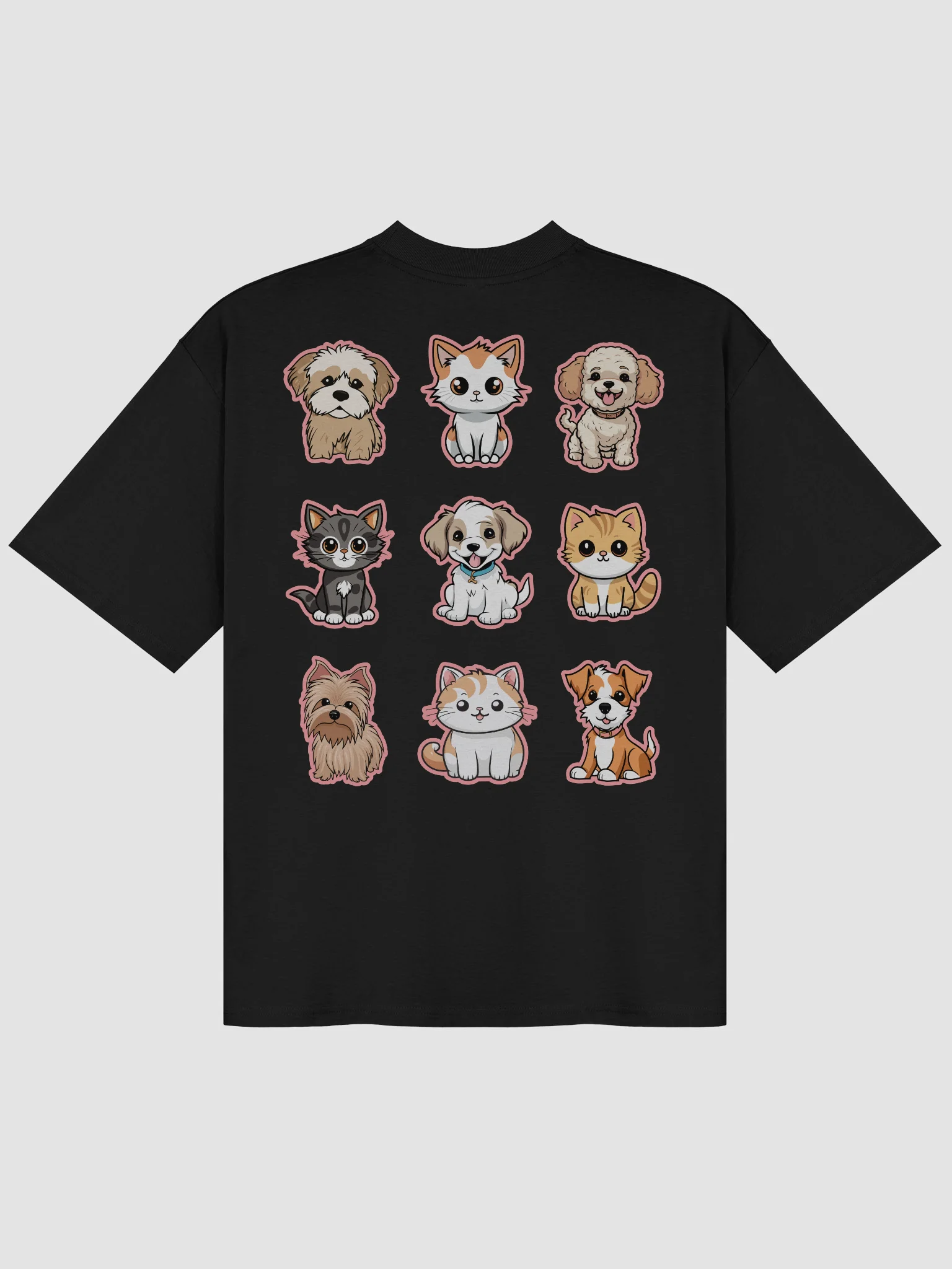 Adopt Don't Shop Oversized Tee product image (3)