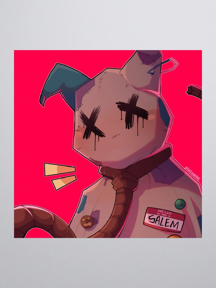 SALEM PORTRAIT [PINK STICKER] product image (3)