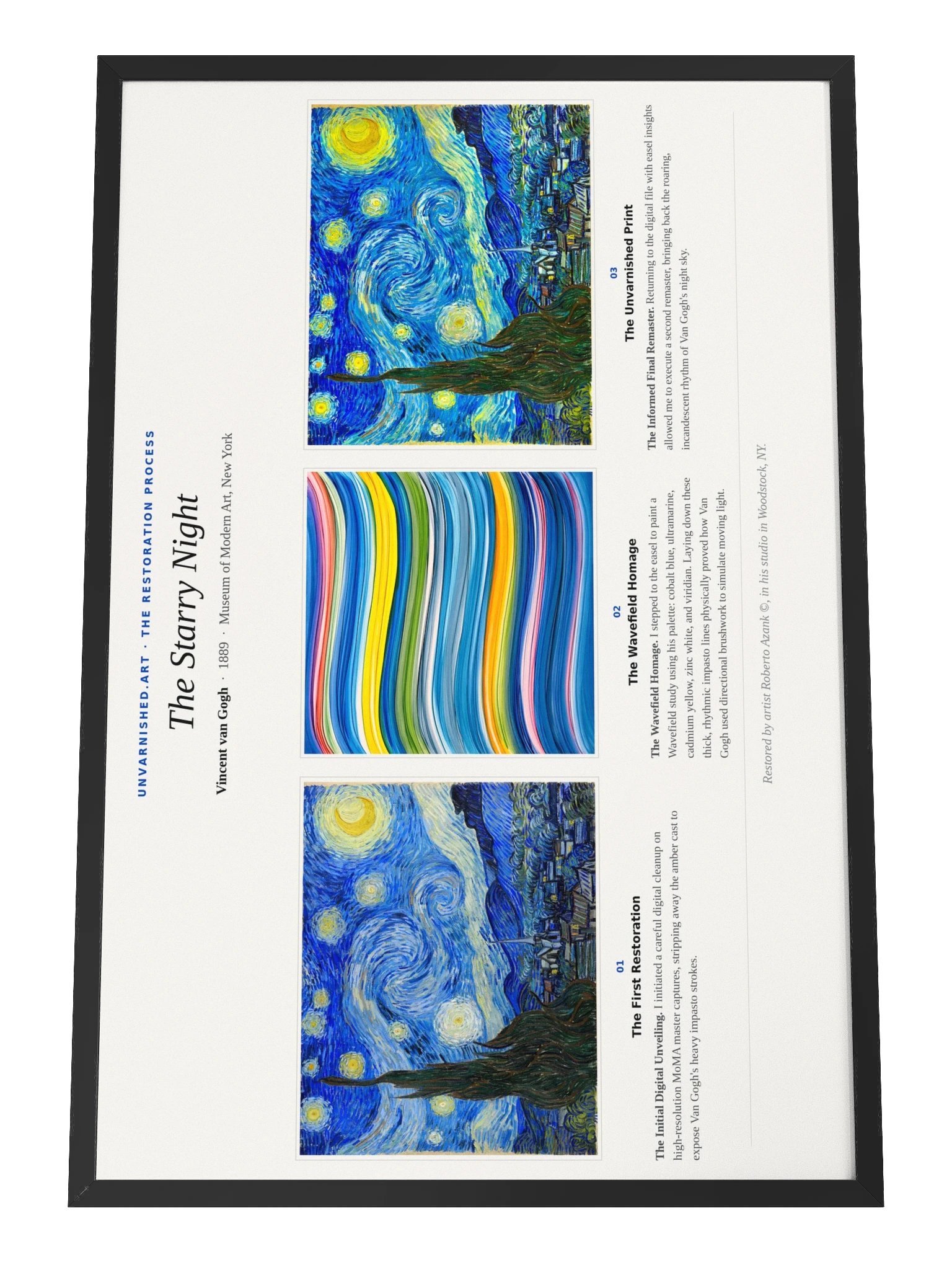 The Starry Night — Framed Process Poster product image (1)