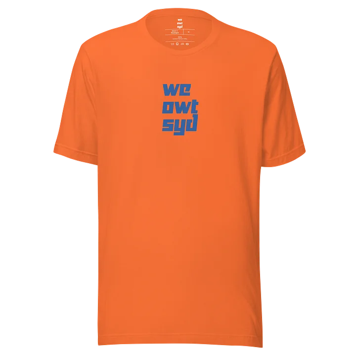 WeOwtsyd Gen 2 Premium T-Shirt - Alt Orange/Blue product image (1)