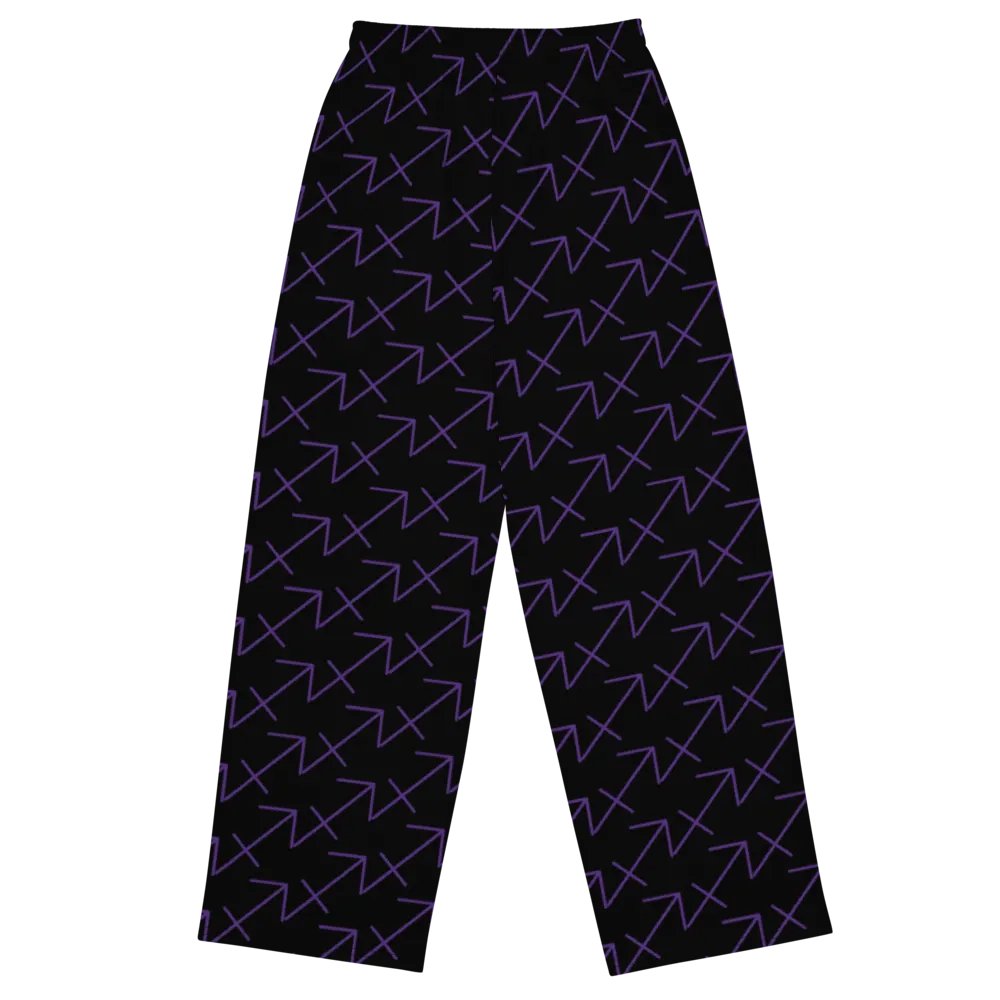 Mystic Sagittarius Arrows Wide-Leg Pants product image (2)