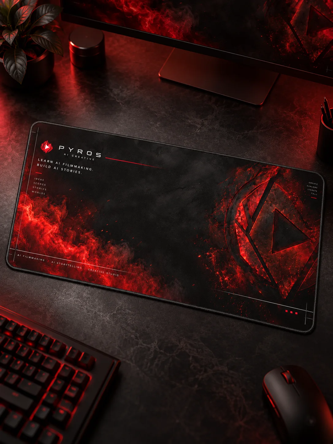 PYROS Creative Studio Desk Mat product image (1)