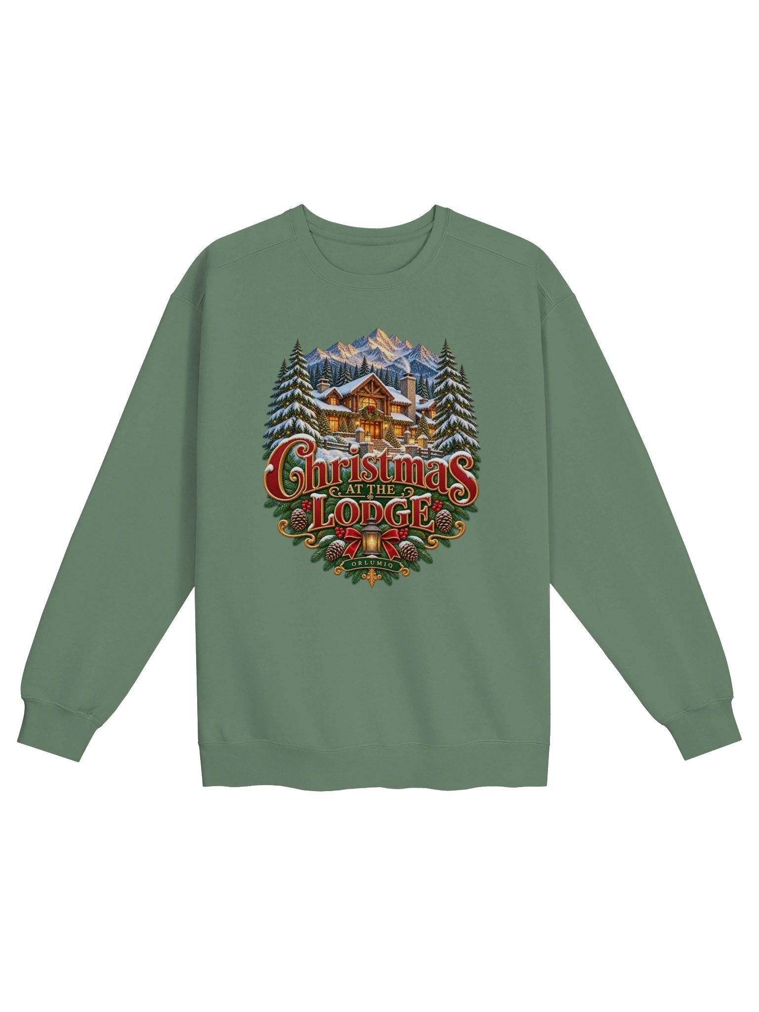 Christmas at the Lodge Vintage Holiday Crewneck product image (1)