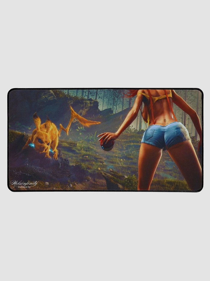 The Red Shimmer Tamer - Realm of Infinite Love Desk Mat product image (1)