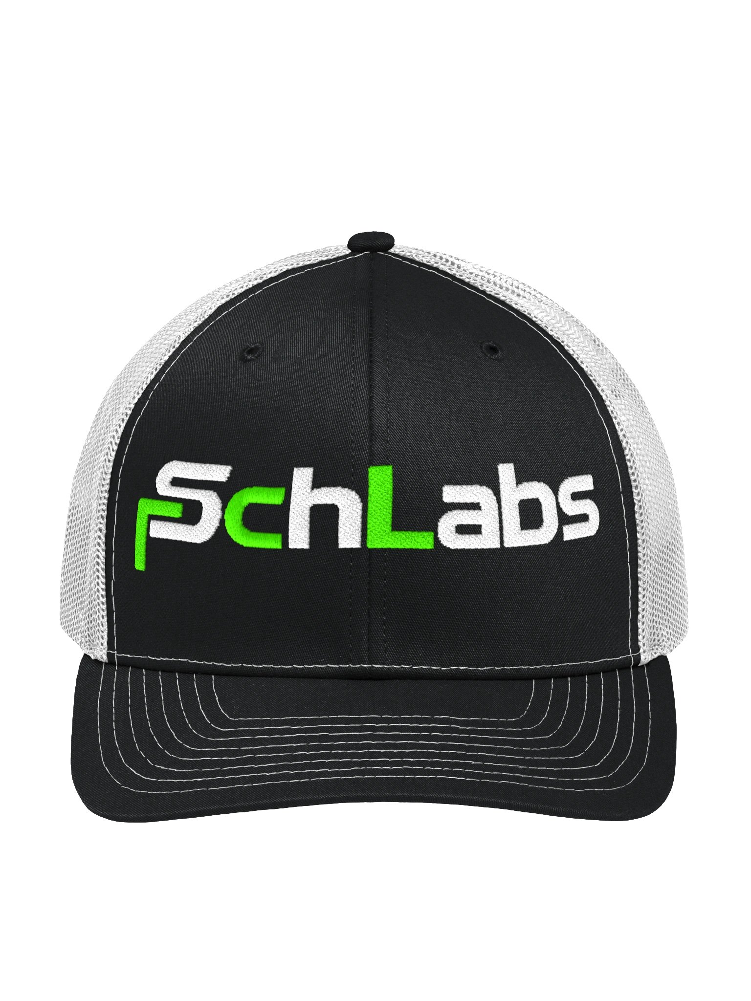 SchLabs Signature Trucker — Green & White product image (1)