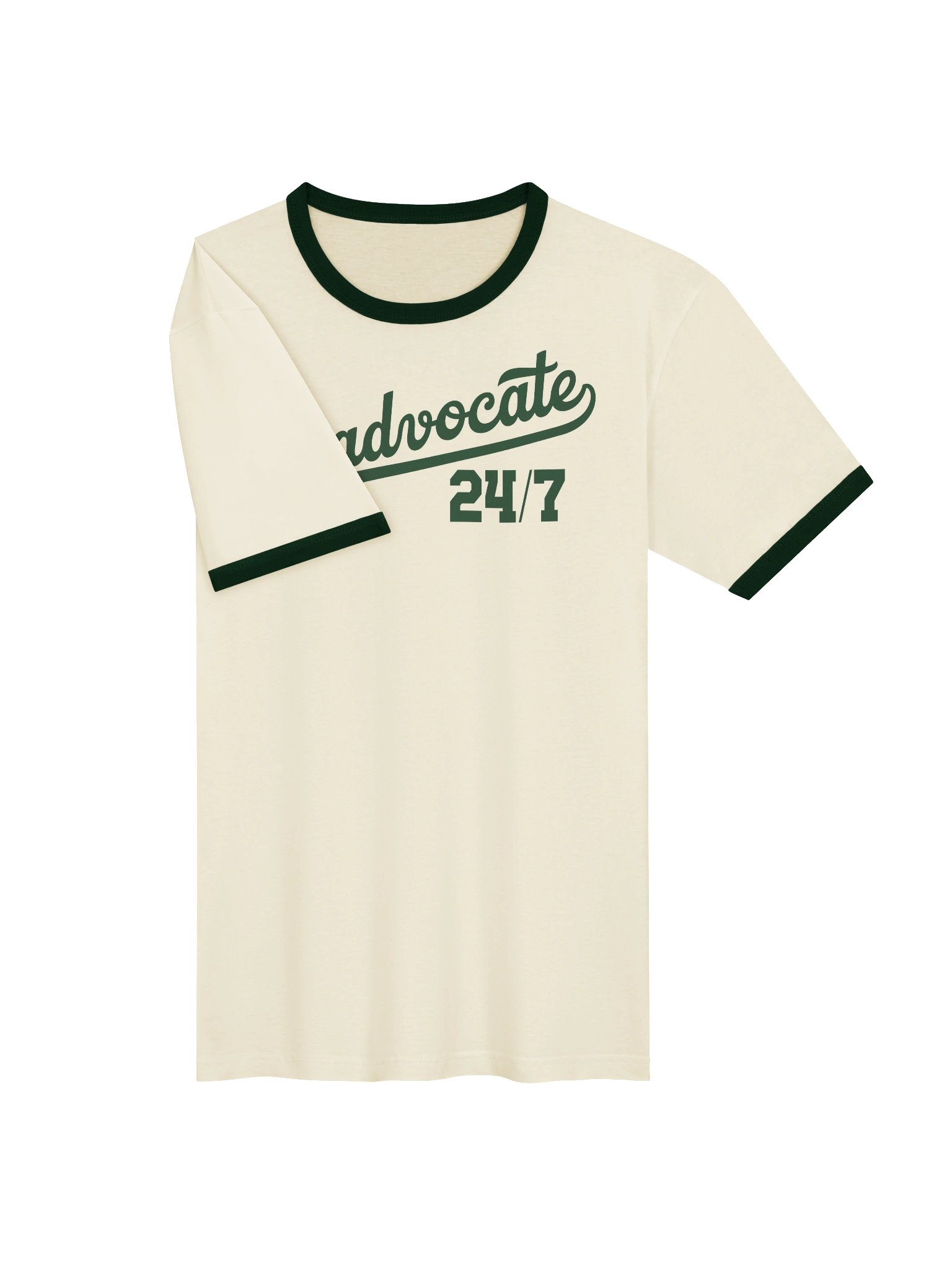 Dadvocate 24/7 - Ringer Tee product image (3)