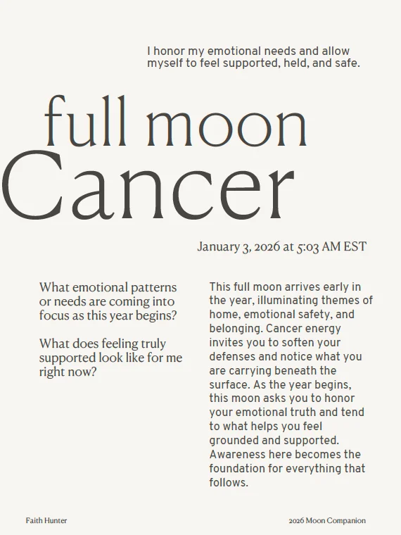 2026 Moon Companion | New and Full Moon Guide product image (2)