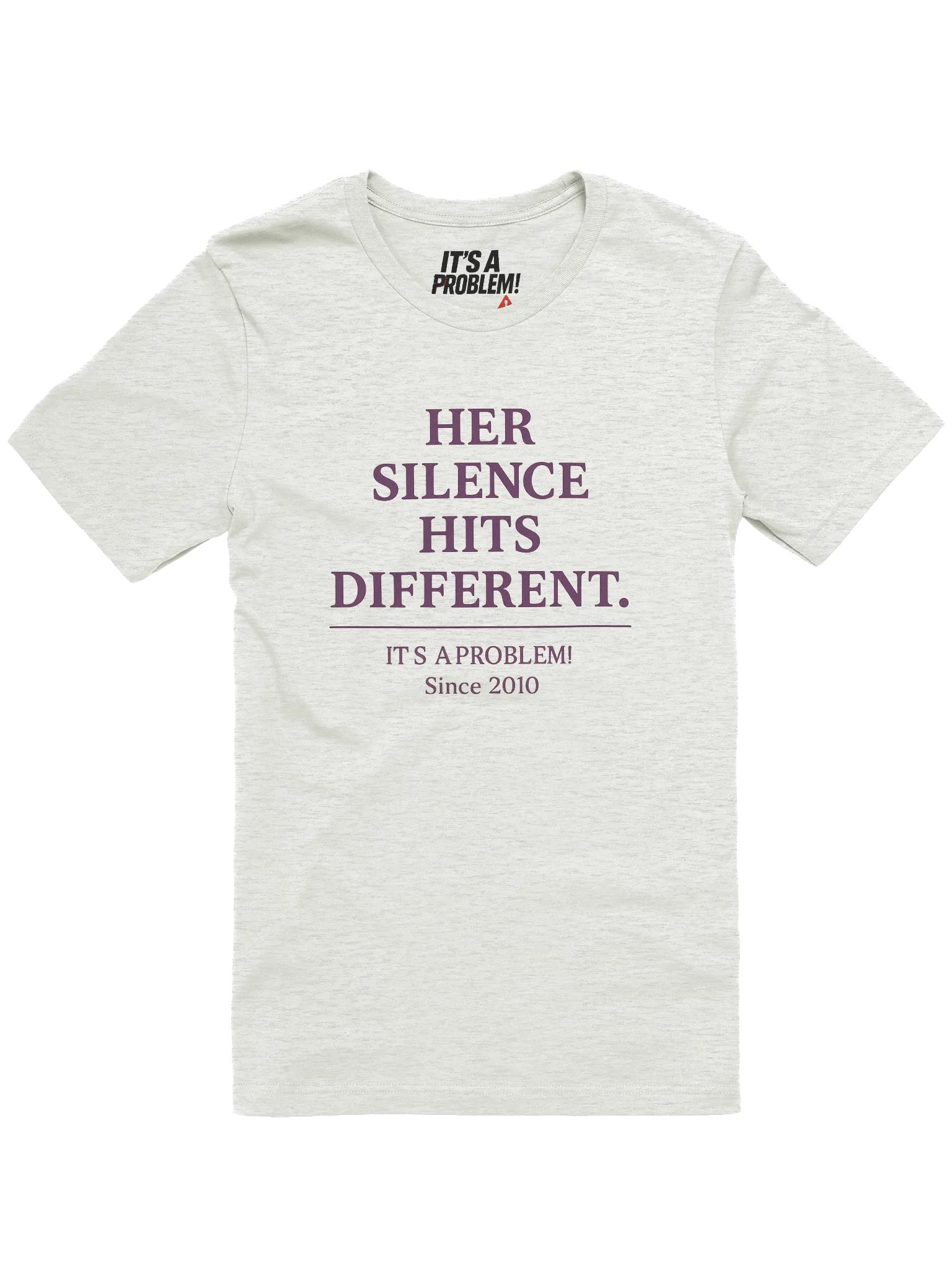 Her Silence Hits Different Tee product image (3)