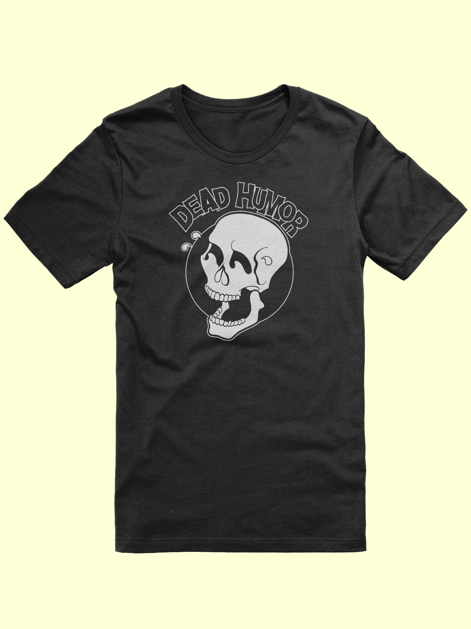 Dead Humor Spooky Laughing Skull Tee product image (2)