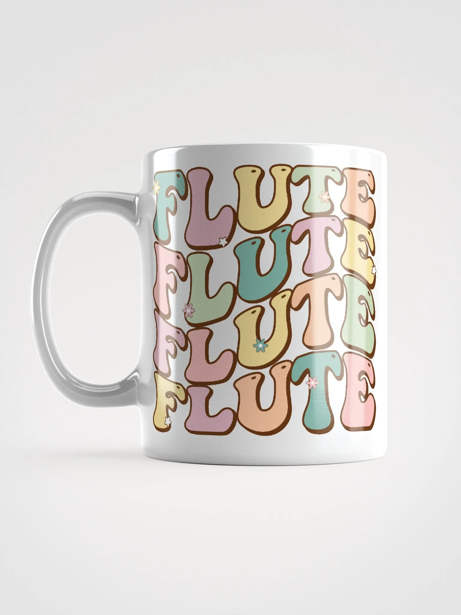 Groovy Wavy Flute Mug Pastel 11oz, 15oz (white background) product image (6)