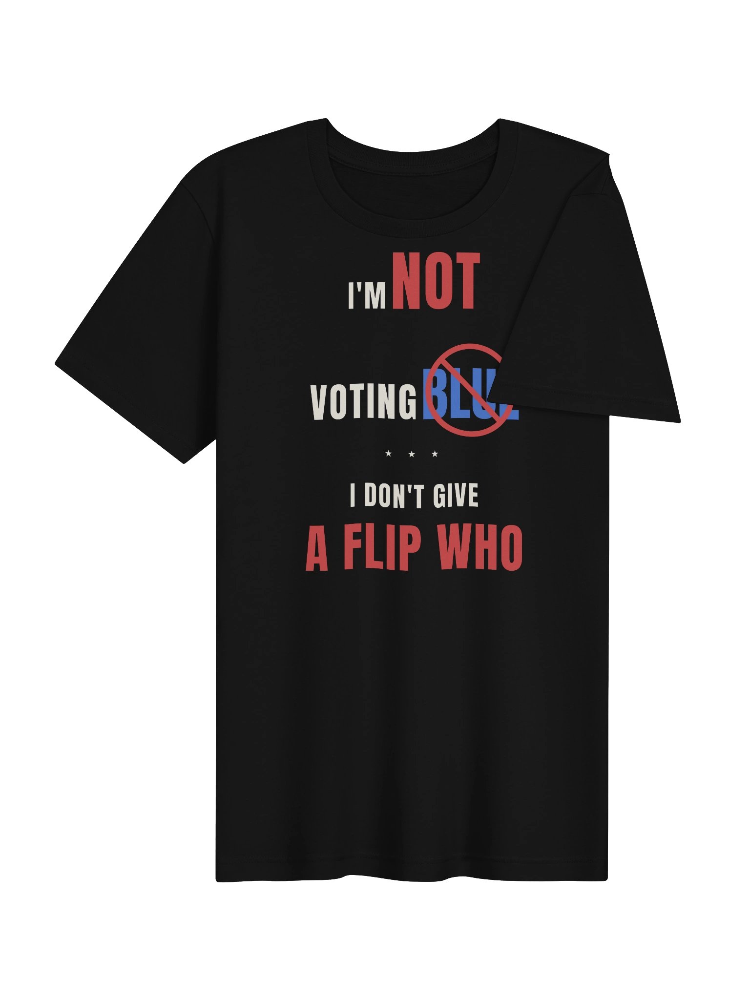 The Not Voting Blue Tee product image (4)