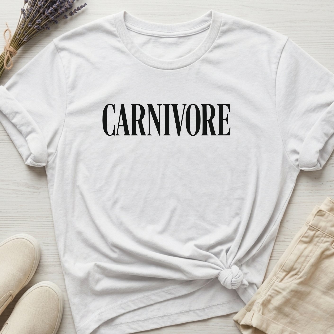 Non Tox Club: "Carnivore" Organic T-Shirt product image (1)