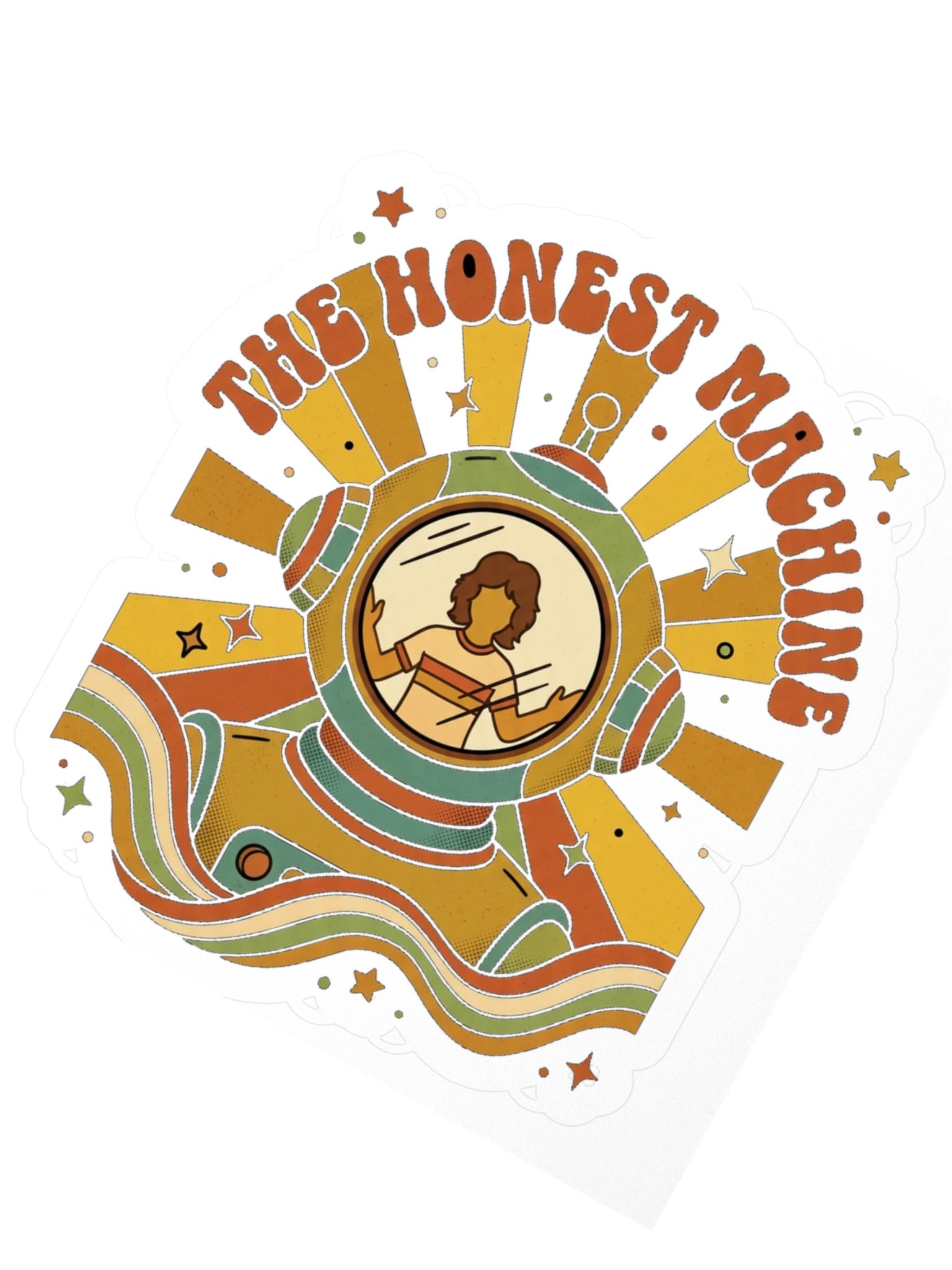 The Honest Machine — Sticker product image (2)