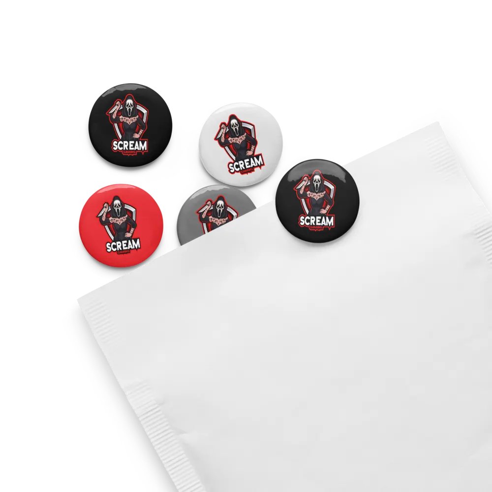 Scream Gaming Iconic Pin Buttons Set product image (13)