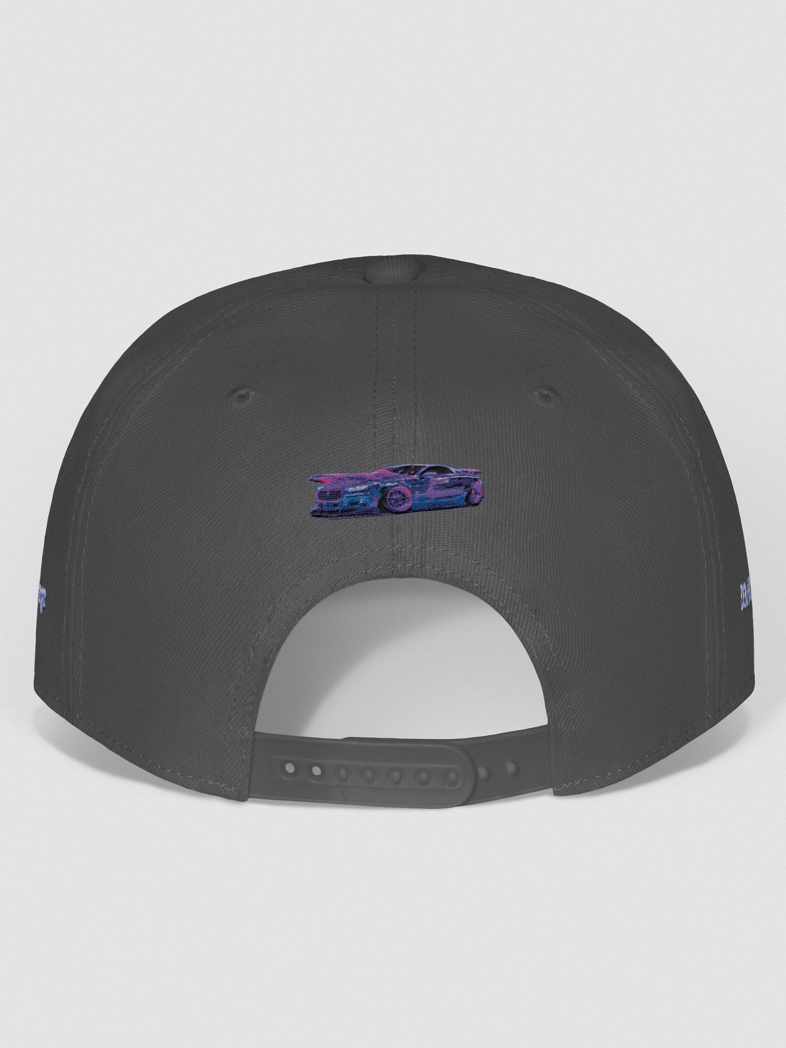 D3a1hXSaga SnapBack – Neon Afterlife - Charcoal Gray Edition product image (4)
