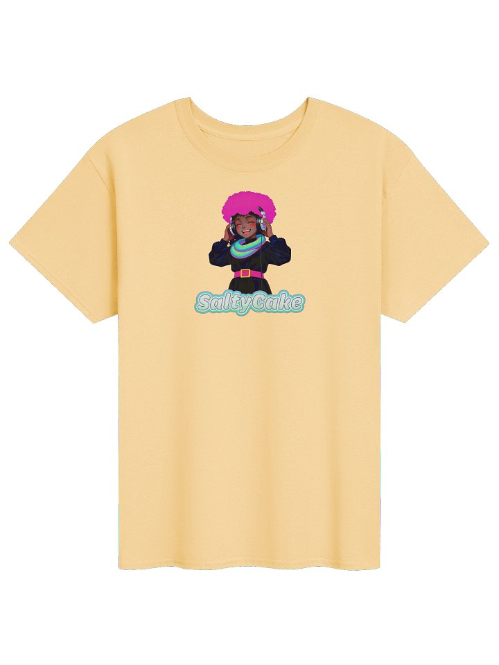 SALTYCAKE RADIO T-SHIRT [Yellow Haze] product image (1)