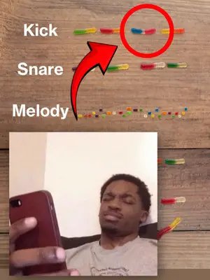 bro cooked up a beat with gummy worms 😭🐛#flstudio20 #flstudio21 #flstudio24 #flstudiomobile #producer #flstudiotutorial #musicproducer #beats #fypシ゚