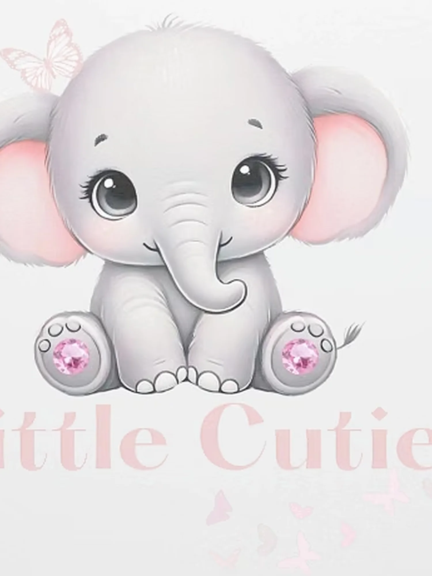 Little Cutie Elephant Mouse Pad product image (2)