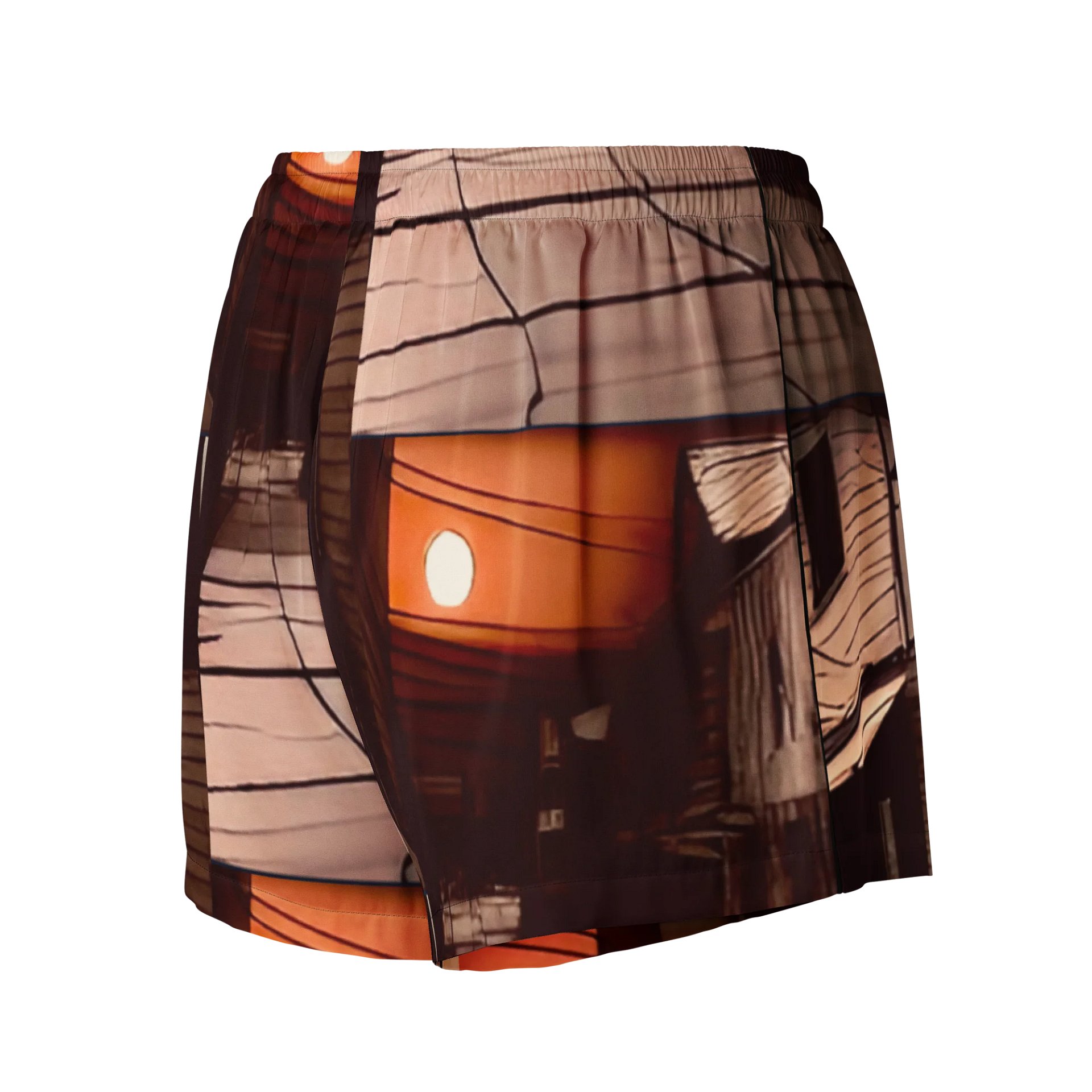 Sunset Stroll Women's Pajama Shorts product image (2)
