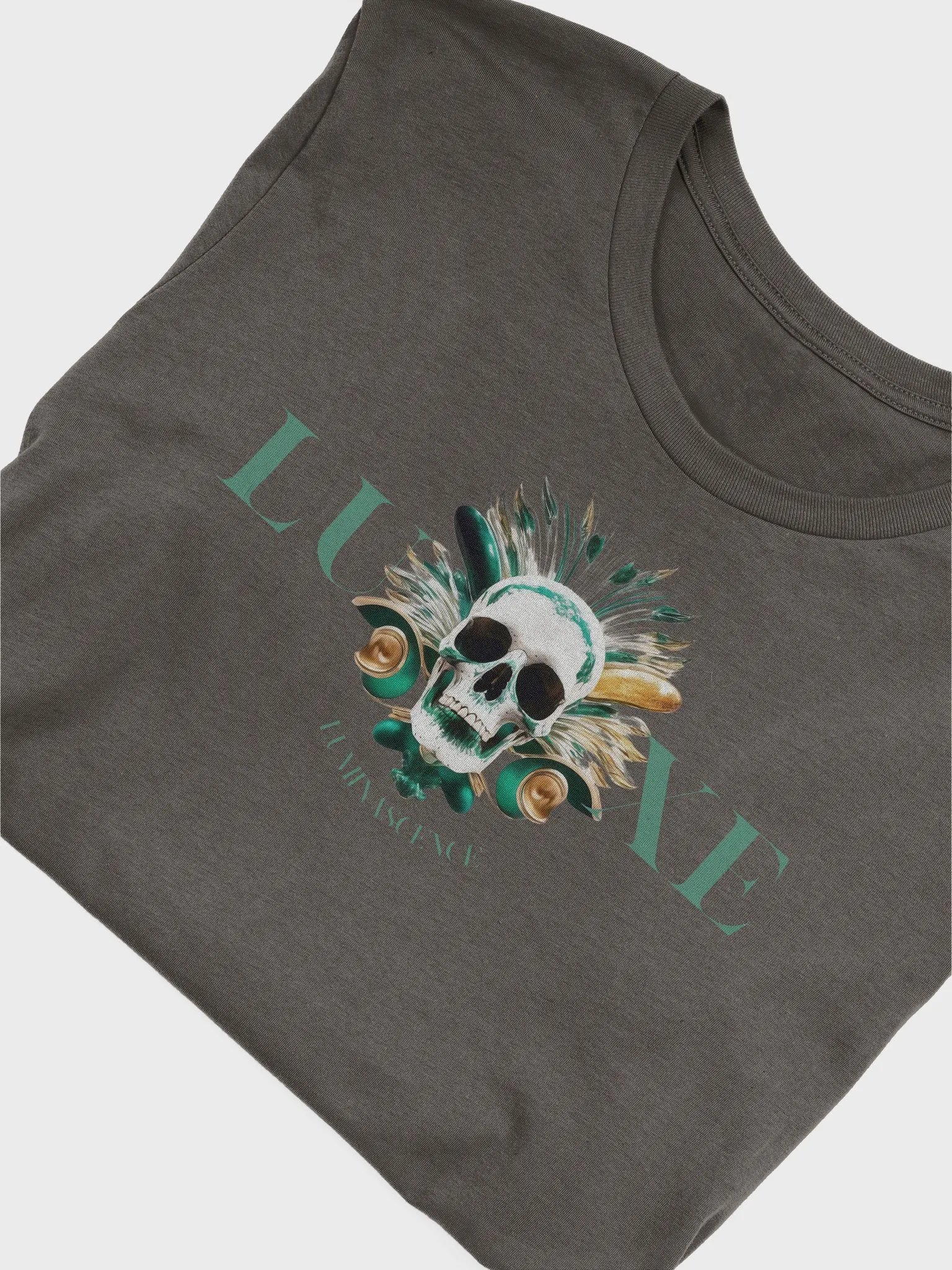 Emerald Crown Skull Tee – Eternal Luxe Collection product image (2)