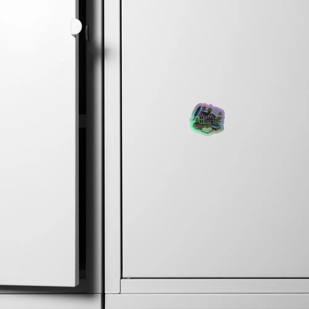 Literary Haven Holographic Sticker Sheet product image (6)