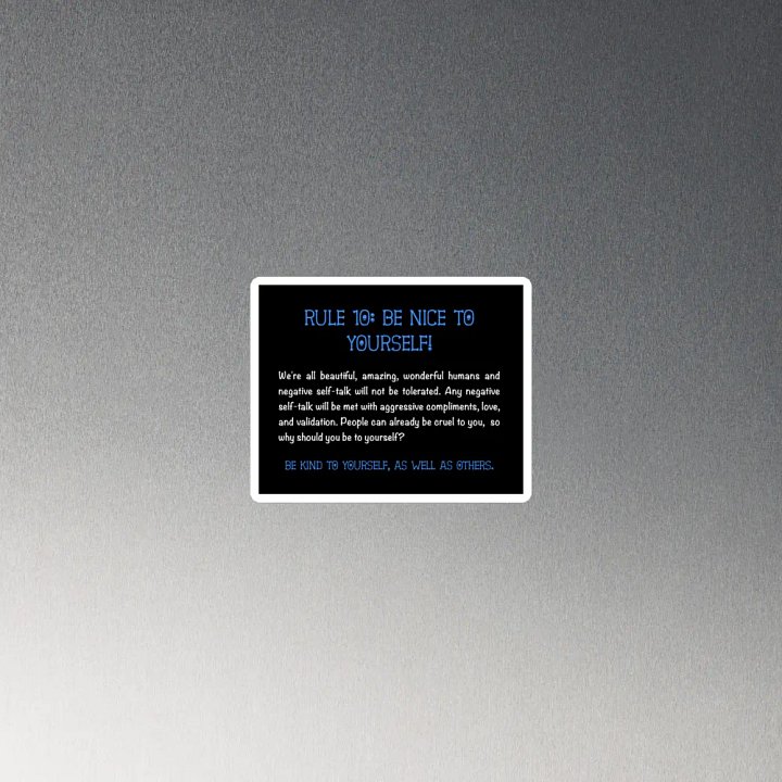 Rule 10 Magnet product image (2)
