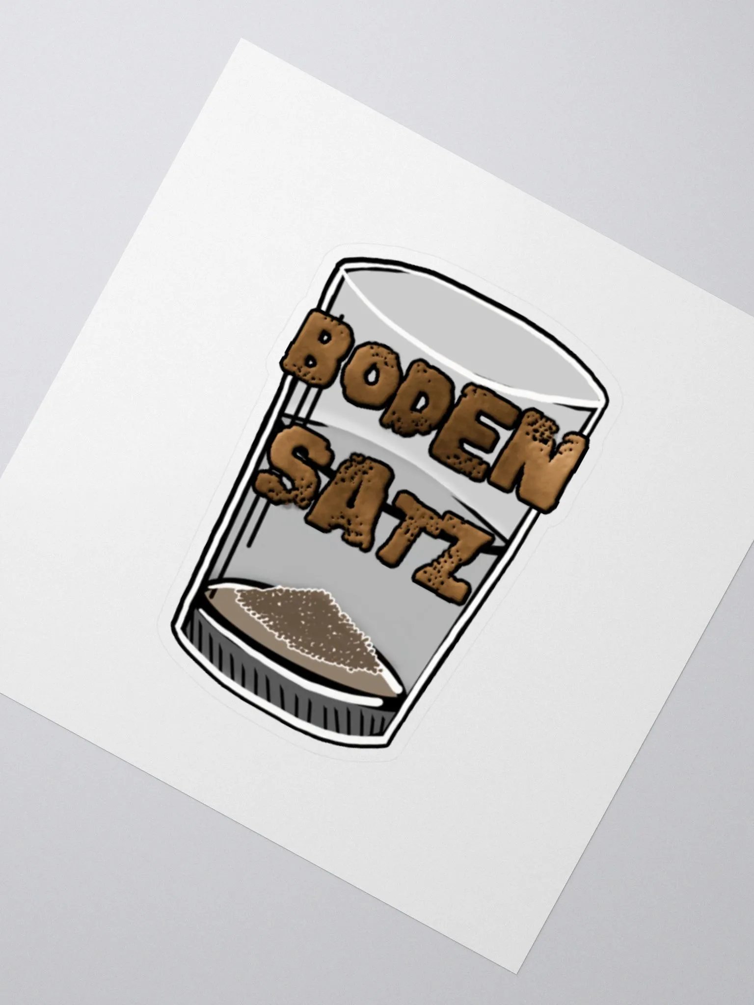 BODENSATZ | Glas, Sticker product image (2)