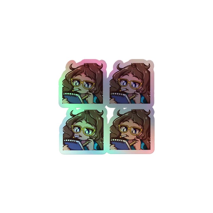 Shiny Poppy stickers! product image (1)