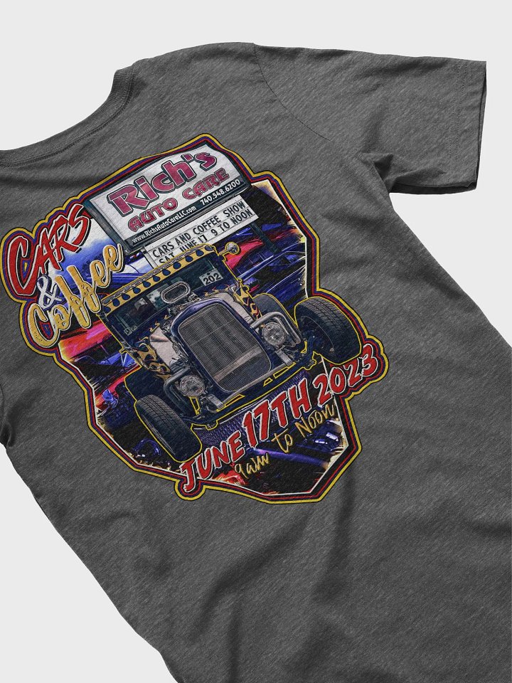Rich's Auto Care 2023 Cars & Coffee - Tee product image (41)