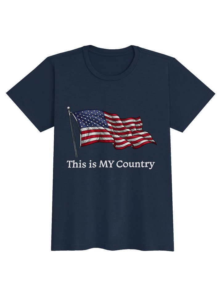 This Is MY Country Patriotic Womens Fit Tee product image (1)