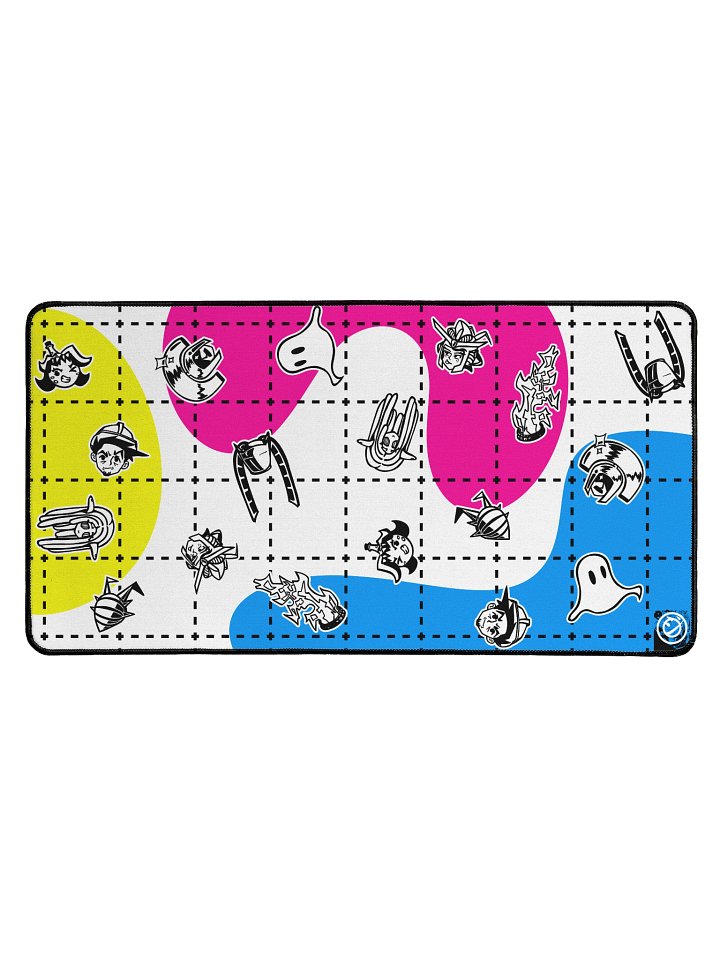 IWDM Irregular Whatnot Desk Mat White product image (1)
