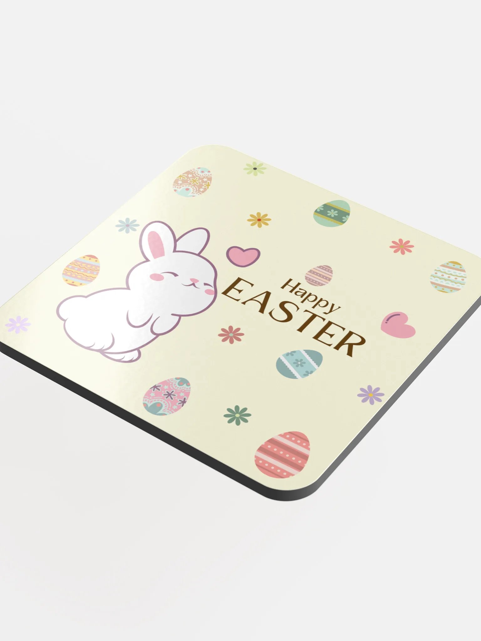Happy Easter Coaster Set – Festive & Fun Holiday Decor! product image (4)