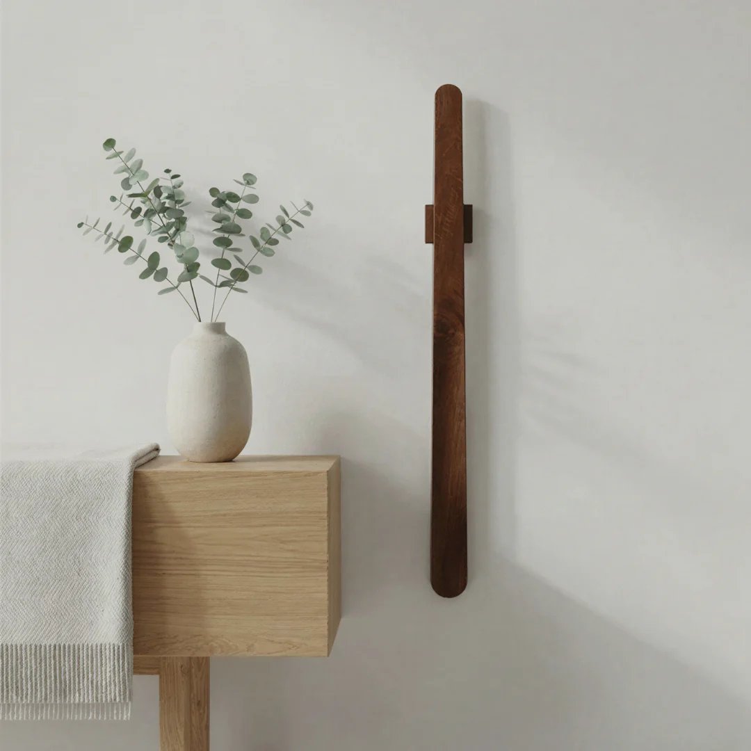 Minimalist Magnetic Shoehorn with Wall Mount product image (1)