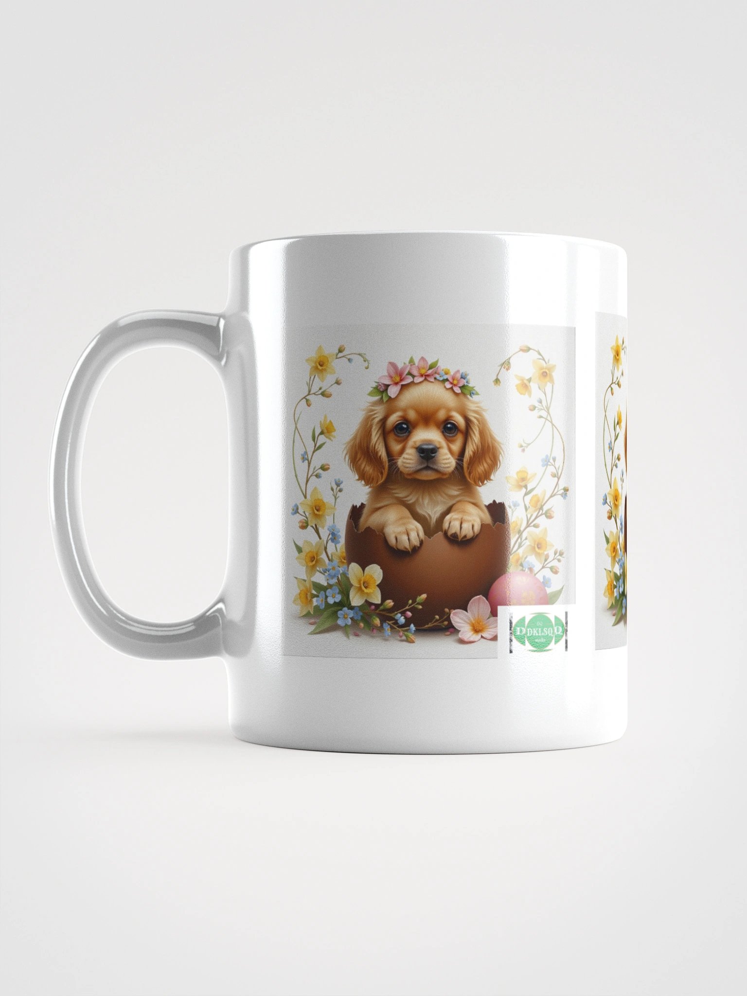 Floral Pup Paradise Mug product image (17)