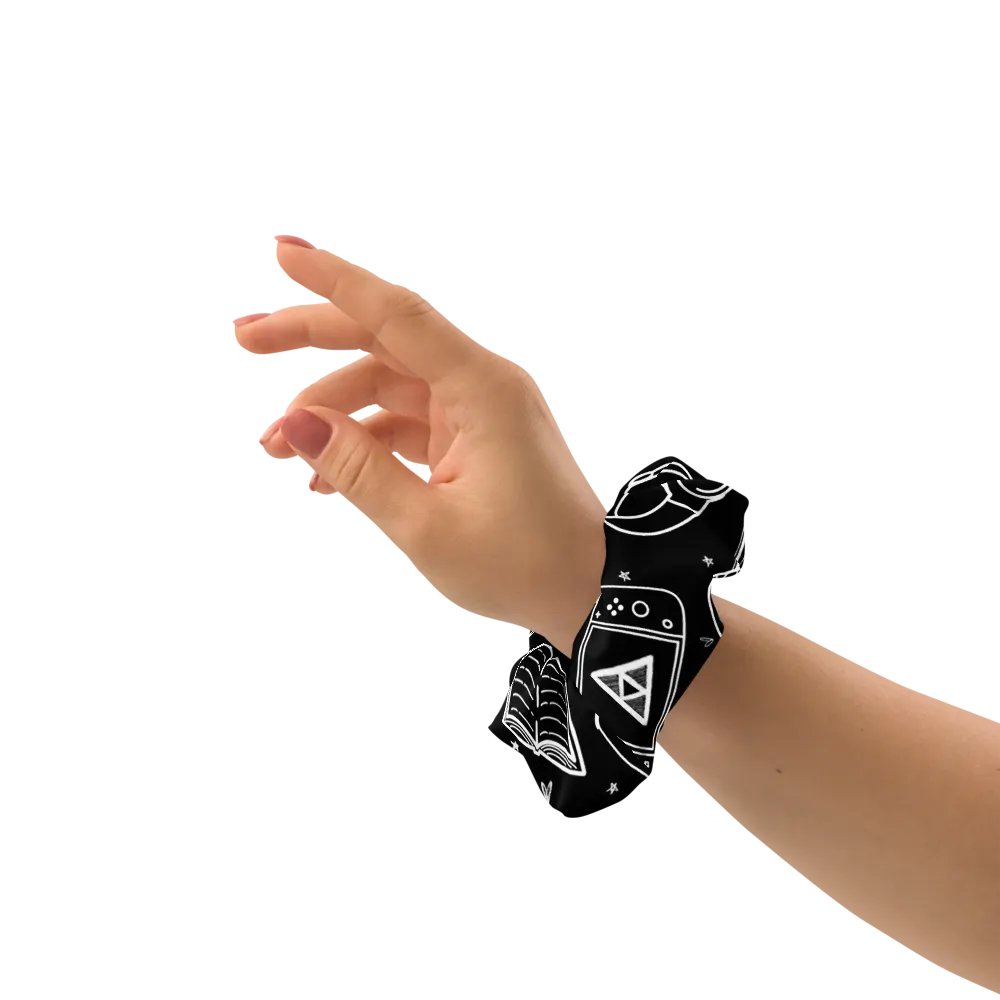 Dark Doodle Scrunchie product image (8)