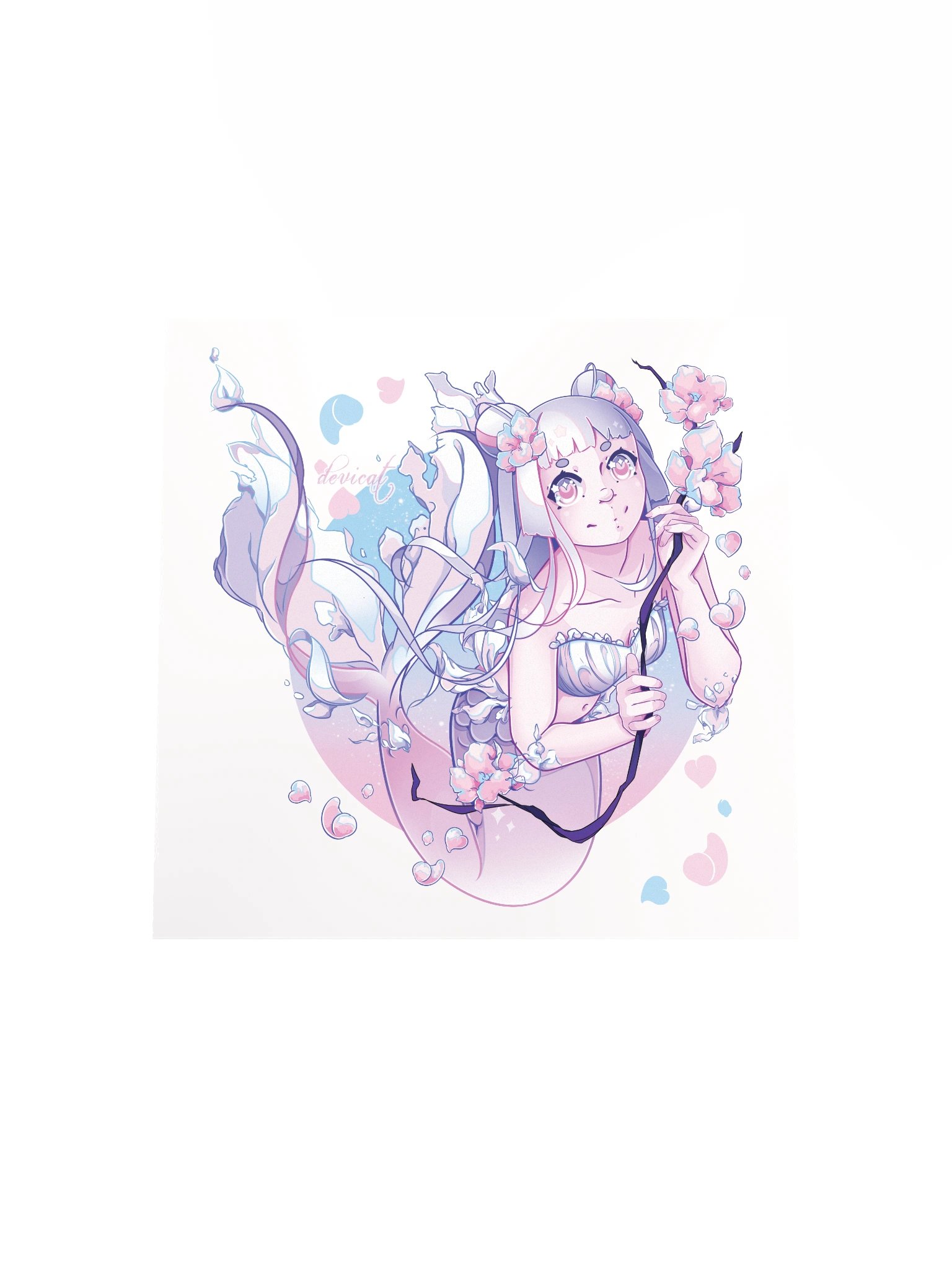 CandiCat Mermaid 2025 Print product image (4)