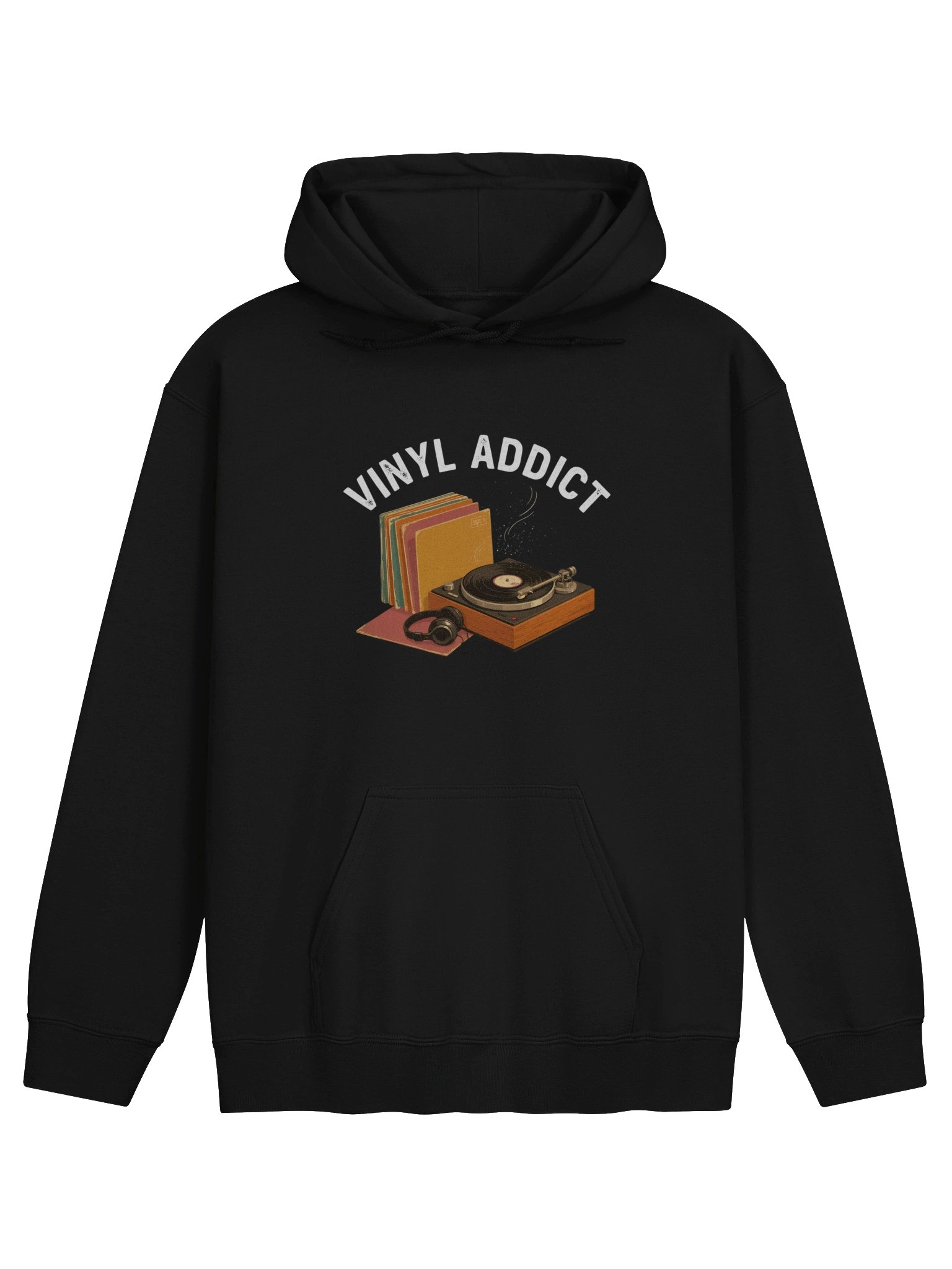 Vinyl Addict Music Hoodie product image (5)