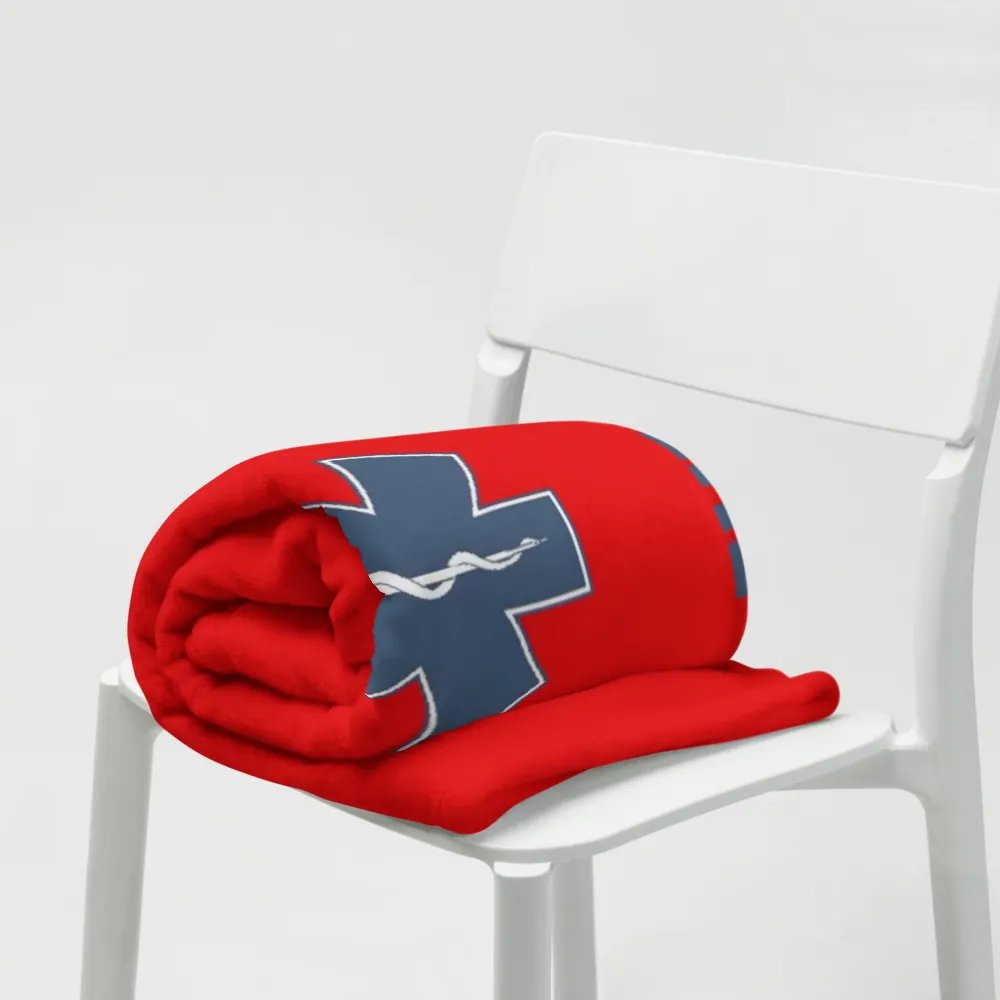 "First Aid" Throw Blanket product image (7)