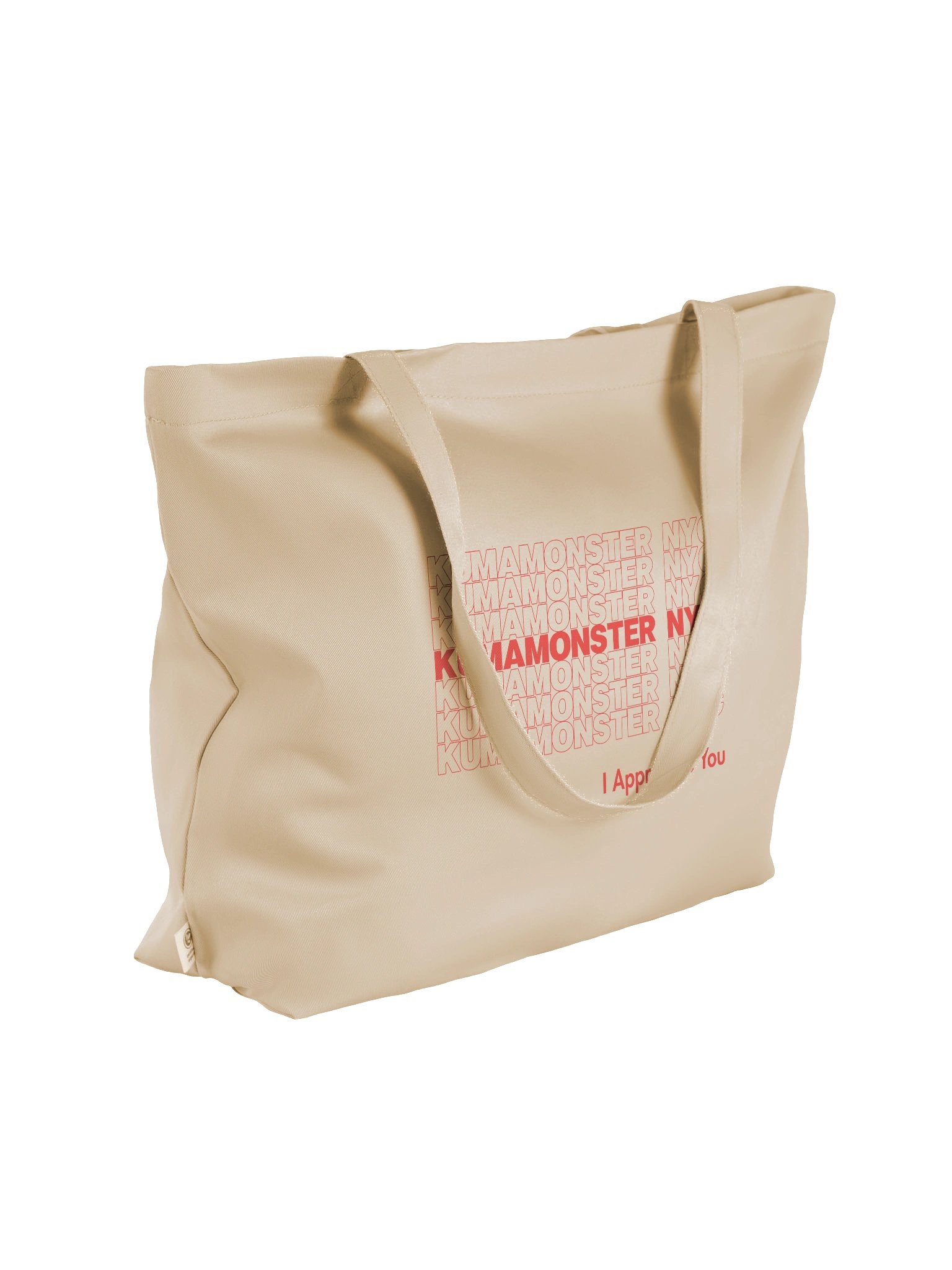 KumaMonsterNYC Tote Cream product image (4)