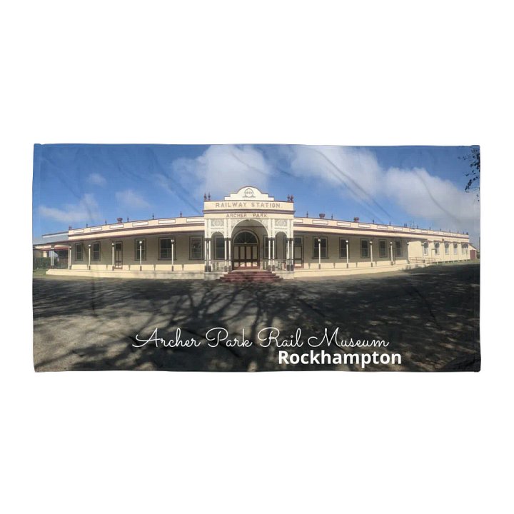 Archer Park Rail Museum Towel product image (1)
