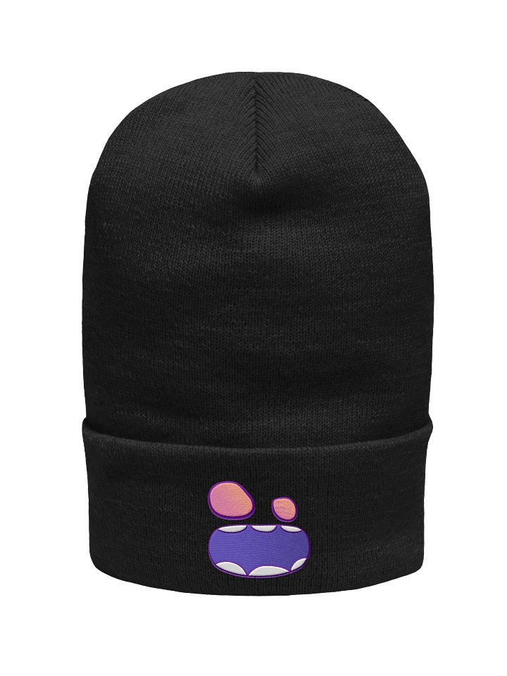 The BubberTubber Embroidered Face Beanie product image (1)