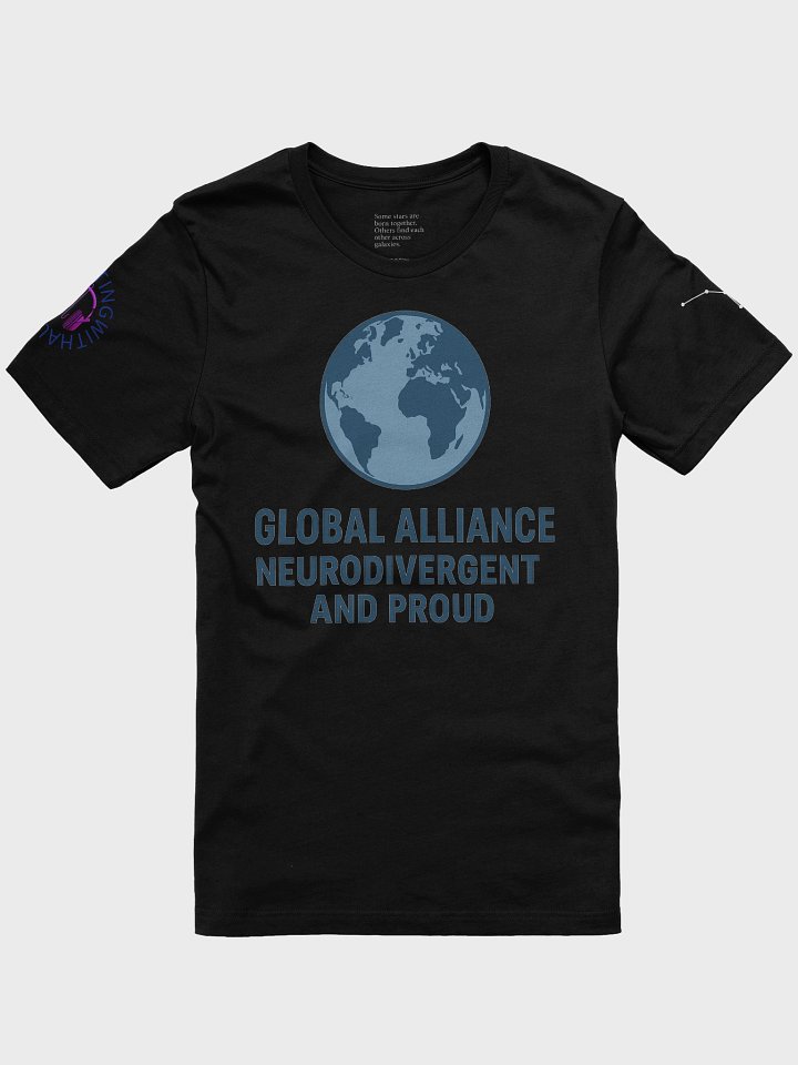 🌍 Global Alliance Tee — Neurodivergent and Proud (Women's Edition) product image (1)
